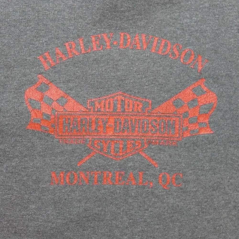 Lot of 4 Harley Davidson Short Sleeve T-Shirts Bundle Men's Size Large Dbl Sided